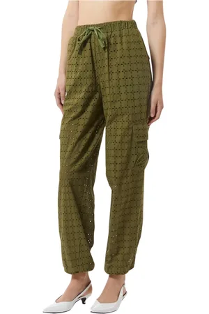 Silvian Heach Mujer, Pantalones, Verde, Talla: 2XS