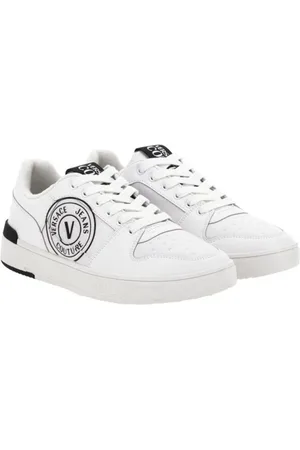 VERSACE Hombre, Zapatos, Blanco, Talla: 43 EU