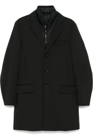 FAY Hombre, Abrigos, Negro, Talla: S