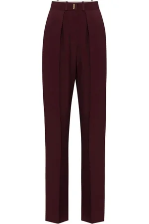 Elisabetta Franchi Mujer, Pantalones, Rojo, Talla: M
