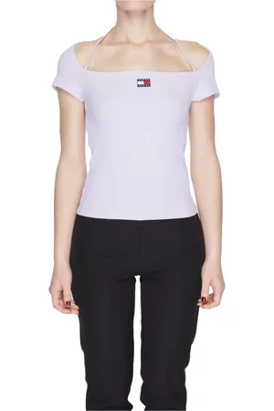 Tommy Hilfiger Mujer, Camisetas, Púrpura, Talla: L