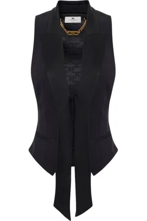 Elisabetta Franchi Mujer, Chaquetas, Negro, Talla: M