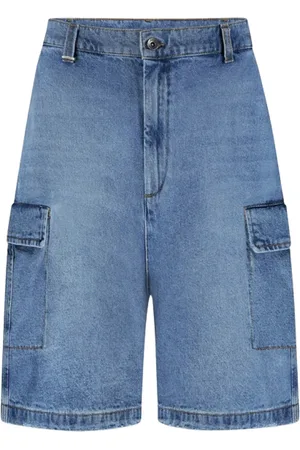 FLÂNEUR Hombre, Pantalones cortos, Azul, Talla: M