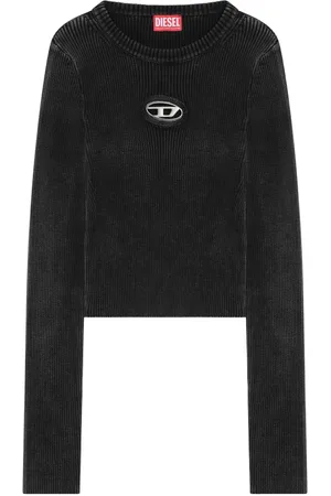 Diesel Mujer, Camisetas, Negro, Talla: S