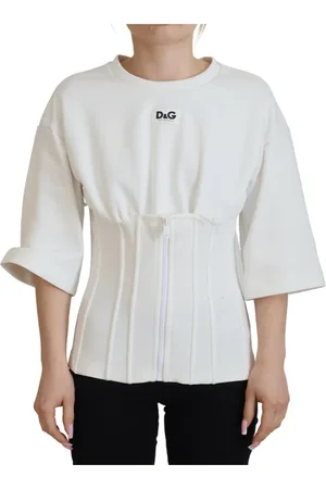 Dolce & Gabbana Mujer, Camisetas, Blanco, Talla: S