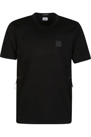 C.P. Company Hombre, Camisetas, Negro, Talla: M