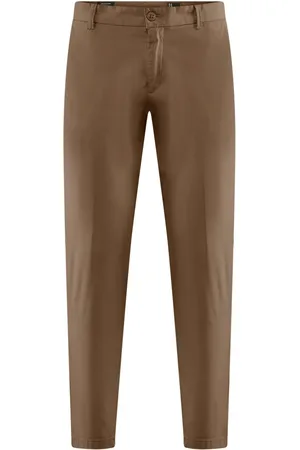 Bomboogie Hombre, Pantalones, Marrón, Talla: W30