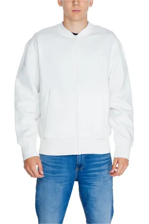 Calvin Klein Hombre, Chaquetas, Blanco, Talla: L