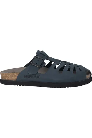 Mephisto Hombre, Zapatos, Azul, Talla: 45 EU