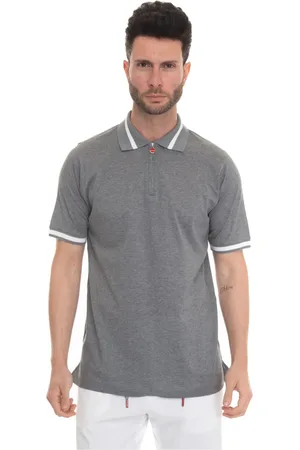 Kiton Hombre, Camisetas, Gris, Talla: L