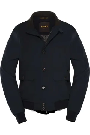 MOORER Hombre, Chaquetas, Azul, Talla: 2XL