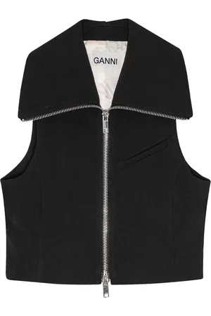 Ganni Mujer, Chaquetas, Negro, Talla: S