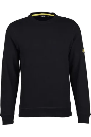 Barbour Hombre, Sudaderas, Negro, Talla: L
