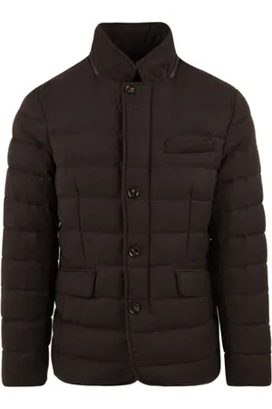 MOORER Hombre, Chaquetas, Marrón, Talla: M