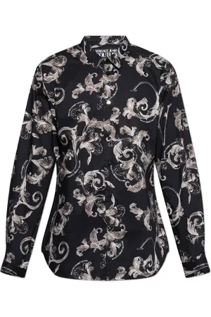 VERSACE Hombre, Camisas, Negro, Talla: XL
