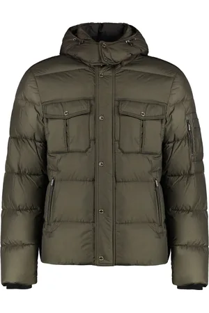 MOORER Hombre, Chaquetas, Verde, Talla: XL
