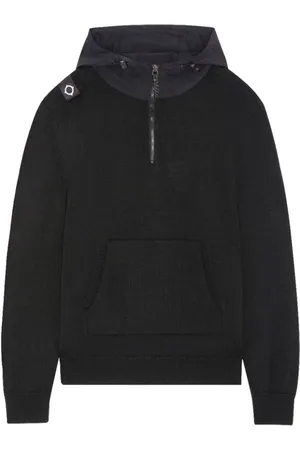 MA.STRUM Hombre, Sudaderas, Negro, Talla: L