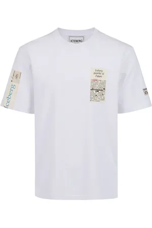 Iceberg Hombre, Camisetas, Blanco, Talla: 2XL