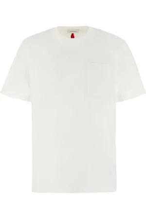 Salvatore Ferragamo Hombre, Camisetas, Blanco, Talla: S