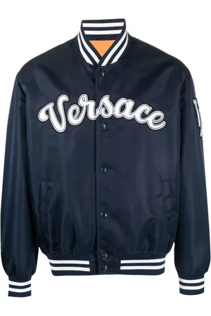 VERSACE Hombre, Chaquetas, Azul, Talla: M