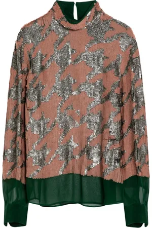 DRIES VAN NOTEN Mujer, Blusas y Camisas, Verde, Talla: S