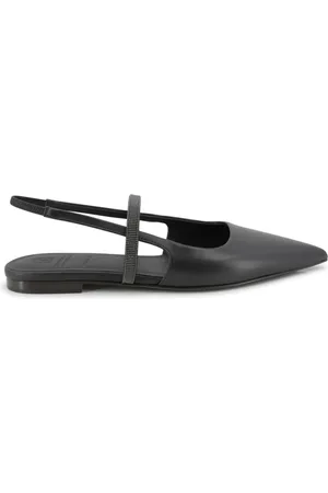 Brunello Cucinelli Mujer, Zapatos, Negro, Talla: 37 1/2 EU