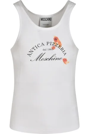 Moschino Hombre, Camisetas, Blanco, Talla: M