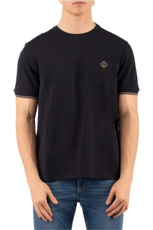 HERNO Hombre, Camisetas, Azul, Talla: L