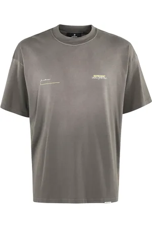 Represent Hombre, Camisetas, Verde, Talla: M