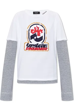 Dsquared2 Mujer, Camisetas, Blanco, Talla: S