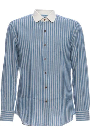 SALVATORE PICCOLO Hombre, Camisas, Azul, Talla: L