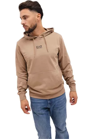 Emporio Armani Hombre, Sudaderas, Marrón, Talla: 2XL