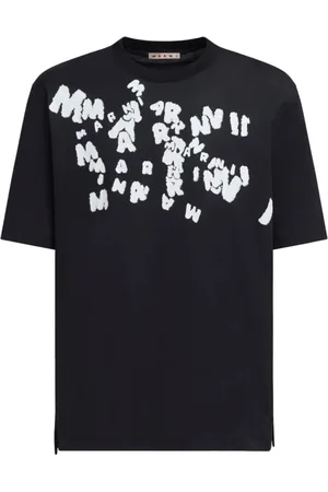 Marni Hombre, Camisetas, Negro, Talla: L