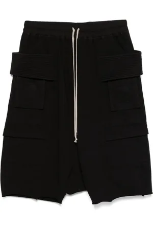 Rick Owens Hombre, Pantalones cortos, Negro, Talla: M