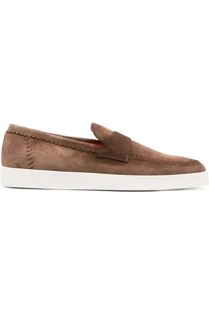 santoni Hombre, Zapatos, Marrón, Talla: 42 EU