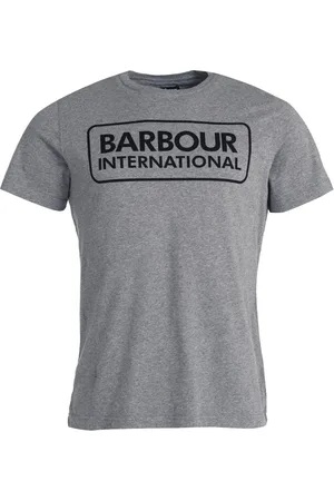 Barbour Hombre, Camisetas, Gris, Talla: S