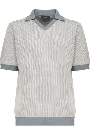 ZANONE Hombre, Jerseys, Gris, Talla: L