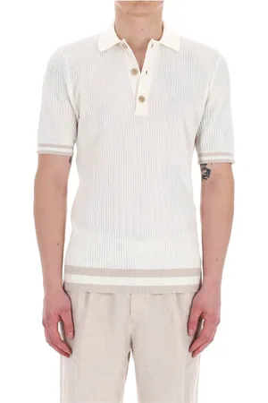 ELEVENTY Hombre, Camisetas, Blanco, Talla: L