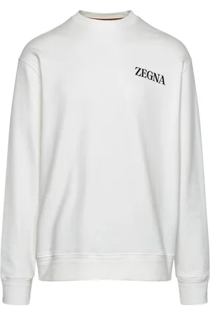 Ermenegildo Zegna Hombre, Sudaderas, Blanco, Talla: L