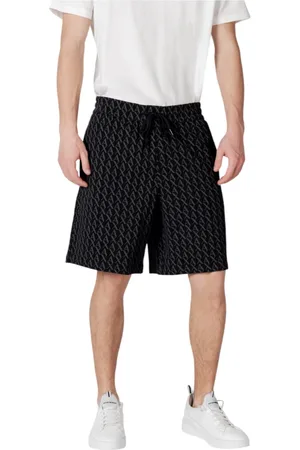 Armani Exchange Hombre, Pantalones cortos, Negro, Talla: L