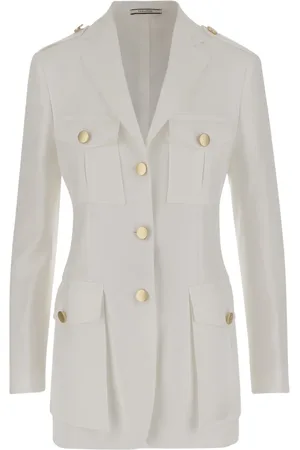 TAGLIATORE Mujer, Chaquetas, Blanco, Talla: L