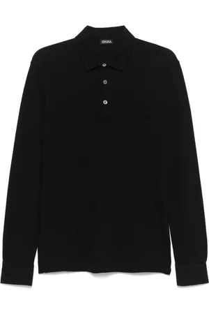 Ermenegildo Zegna Hombre, Camisetas, Negro, Talla: XL