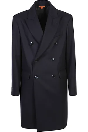 BARENA Hombre, Abrigos, Azul, Talla: M