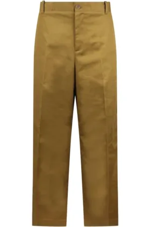 Maison Kitsuné Hombre, Pantalones, Marrón, Talla: S
