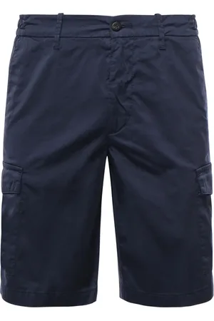 ELEVENTY Hombre, Pantalones cortos, Azul, Talla: W38