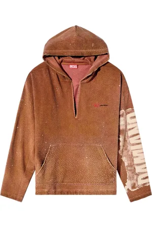 Diesel Hombre, Sudaderas, Marrón, Talla: M