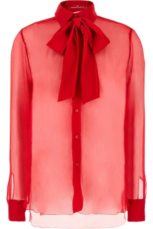 ERMANNO SCERVINO Mujer, Blusas y Camisas, Rojo, Talla: M