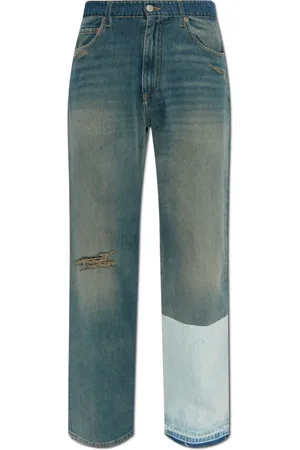 Maison Margiela Hombre, Vaqueros, Azul, Talla: W32