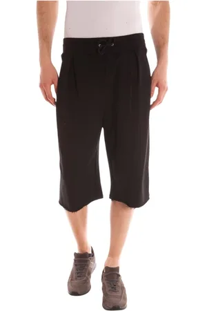 D.A. Daniele Alessandrini Hombre, Pantalones cortos, Negro, Talla: S