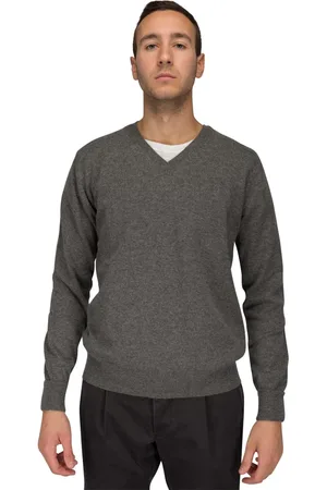 BALLANTYNE Hombre, Jerseys, Gris, Talla: M